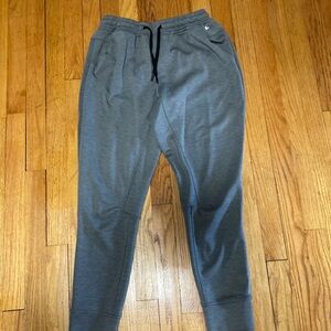 Kenneth Cole Gray Jogger Sweatpants with Elastic Waistband
